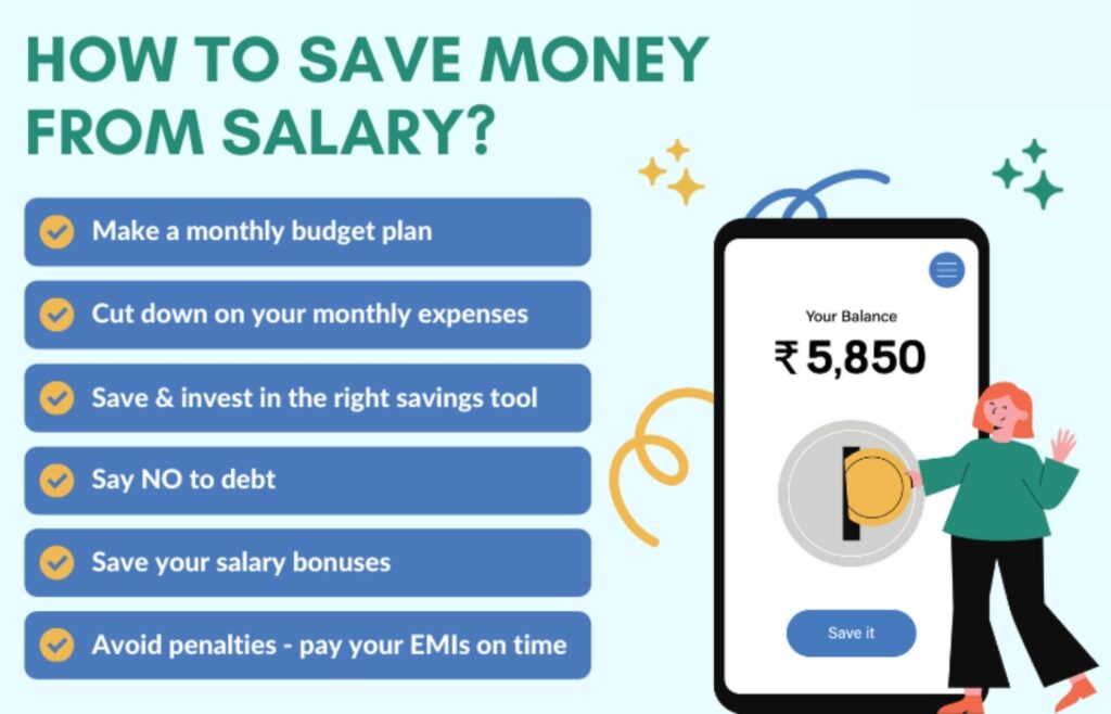 7 Smart Ways to Save Money from Your Salary