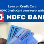 HDFC Loan on Credit Card